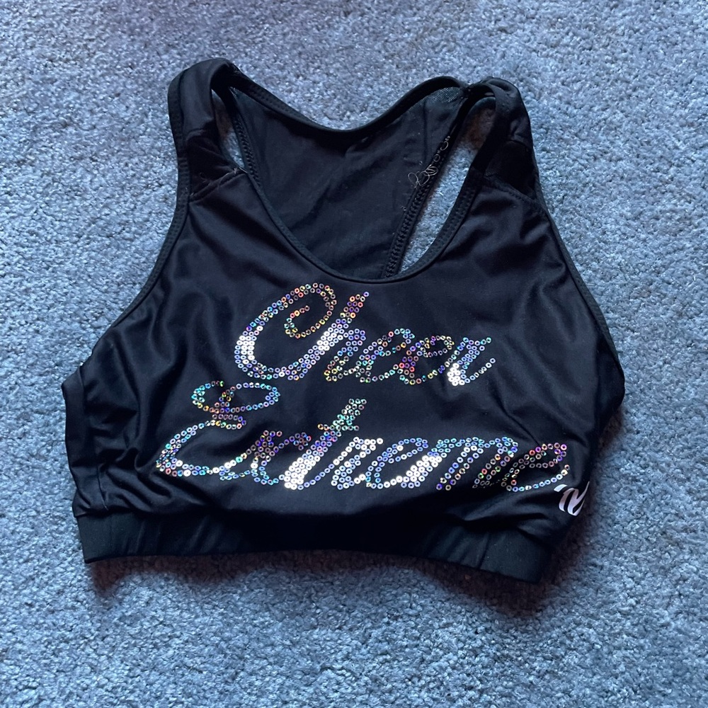 Black sports adult small